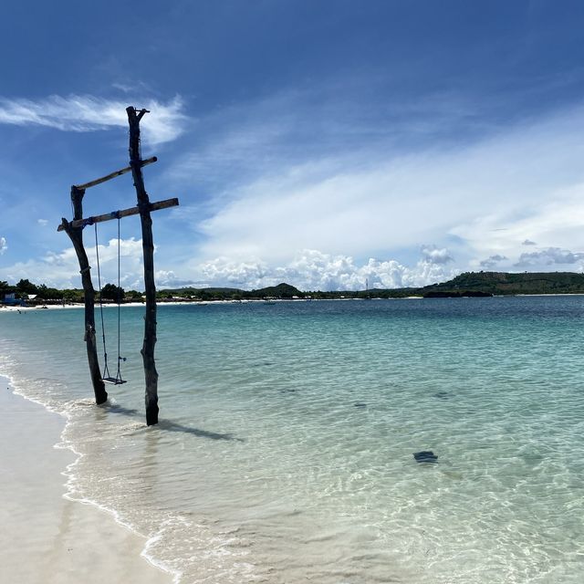 Tanjung Aan Crystal Clear water