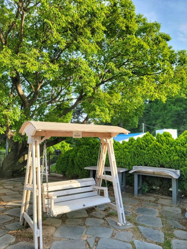 초록뷰 만끽하는 넓은 정원카페 느티나무의사랑🌳