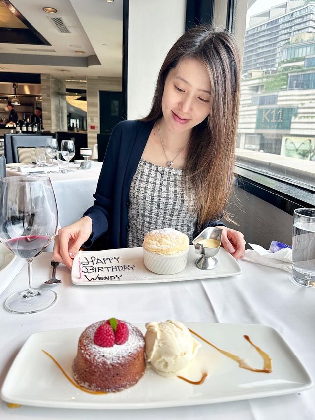 香港喜來登酒店扒房Mortons食生日飯❤️