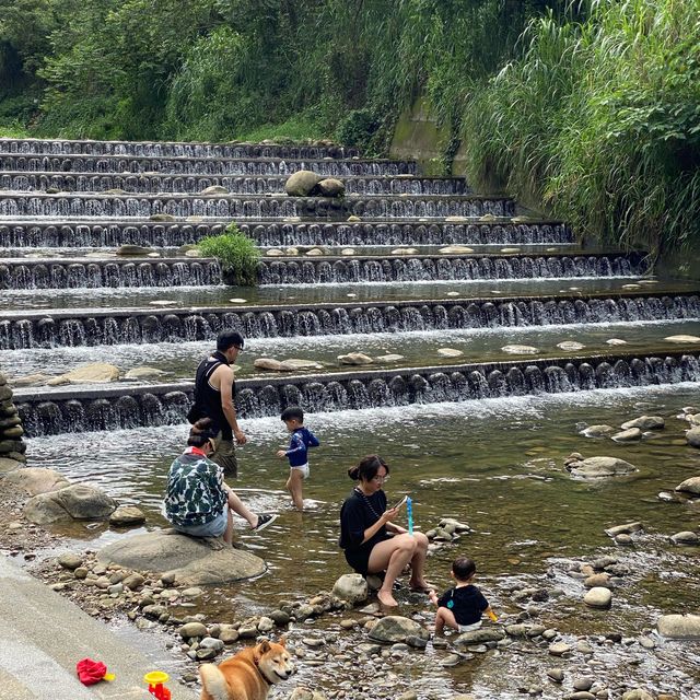 千層瀑布🐟戲水好去處