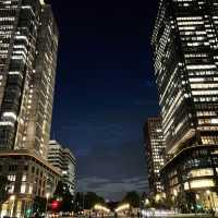 夜景の穴場スポット⭐️KITTE