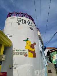 강구안뷰가 예쁜 알록달록 동화같은 통영 동피랑마을🎨