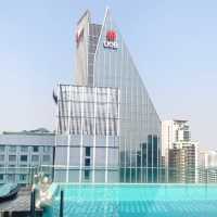 曼谷泰國🇹🇭酒店泳池景觀視野💯👍🏻 Hilton Sukhumvit Bangkok โรงแรมฮิลตัน สุขุมวิท กรุงเทพ