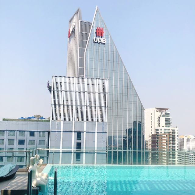 曼谷泰國🇹🇭酒店泳池景觀視野💯👍🏻 Hilton Sukhumvit Bangkok โรงแรมฮิลตัน สุขุมวิท กรุงเทพ