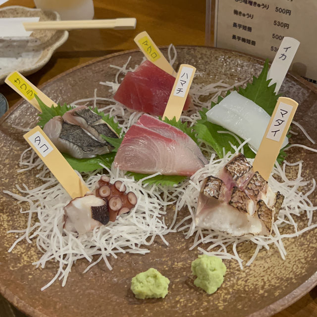 魚が美味しい(*´～｀*)ŧ‹"ŧ‹"ŧ‹"