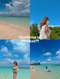 We found Maldives in Phuket!