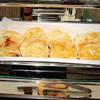 Great breakfast spread at Hard Rock Hotel Des
