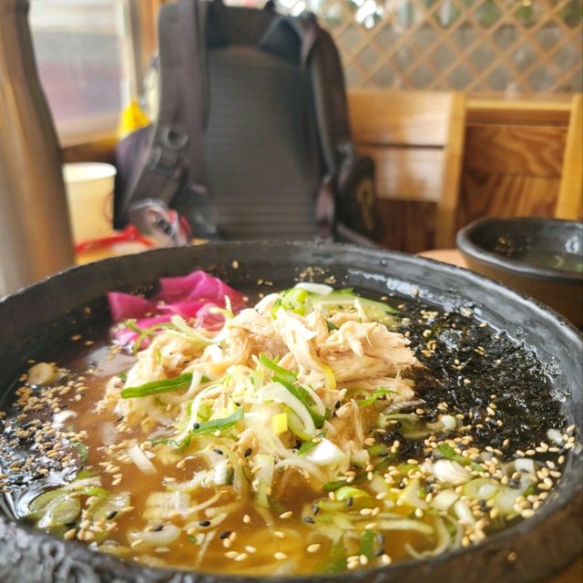 경기도여행 김포맛집 멸치국시와 돈까스