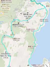 下雨天行山日