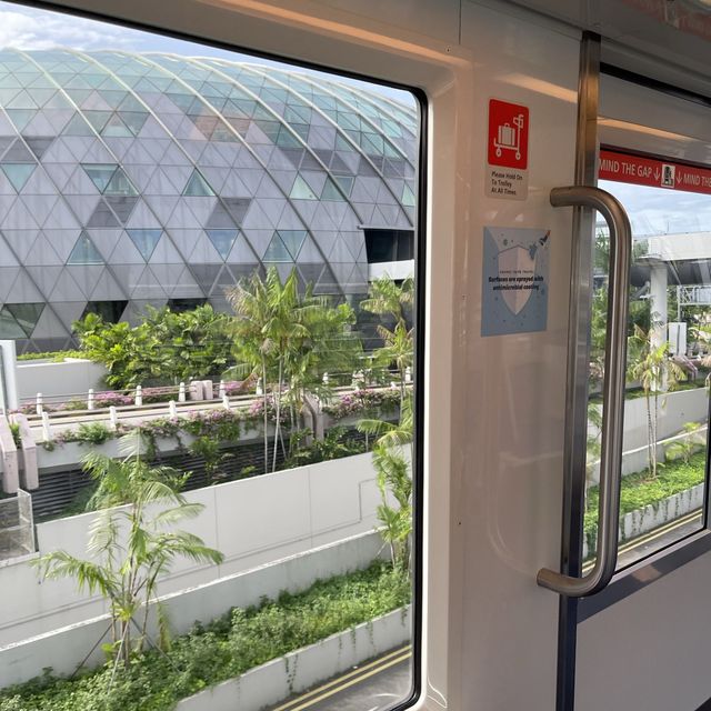 Skytrain from Changi Airport T1 to T3