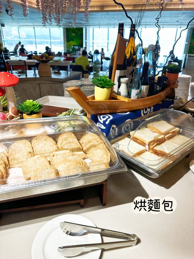  ⭐️$78比海景包圍既豐盛閣自助早餐有咩食😋淨係環境都值回票價🌤