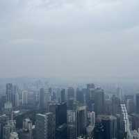 Breathtaking view of KL city