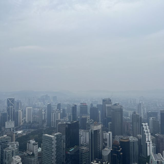 Breathtaking view of KL city