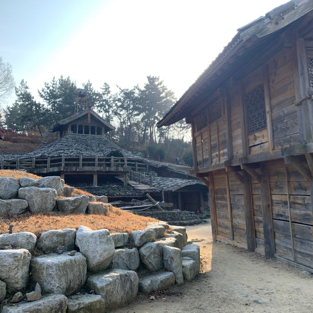 가야 시대를 그대로 재현하고 있는, 창원 해양드라마 세트장 