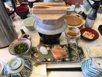 แช่ออนเซ็นแอปเปิ้ล ที่รร.Takamori Onsen