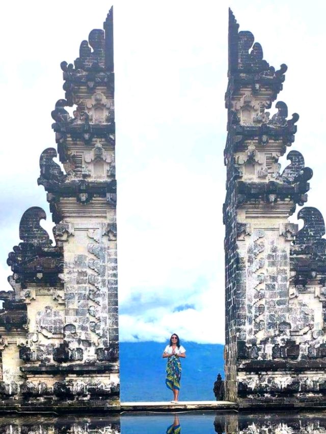 Popular Hindu Temple in Bali, Indonesia