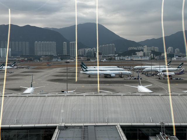 香港國際機場9樓，讓旅客在登機前放鬆身心
