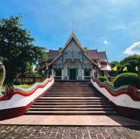 วัดพระพุทธบาทตากผ้า  จ.ลำพูน