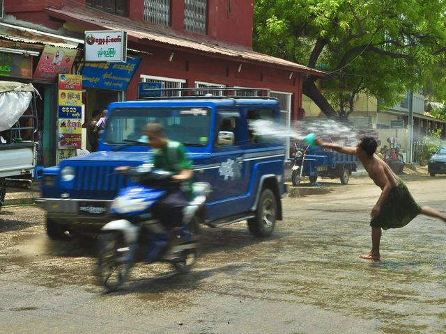 The exuberant spirit of Songkran.