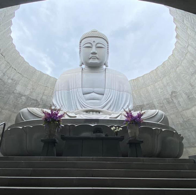 北海道真駒內瀧野靈園-頭大佛