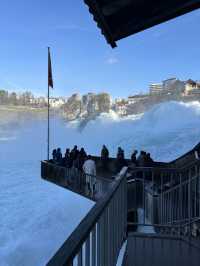 🇨🇭 Breathtaking Rheinfall in Swiss✨💎