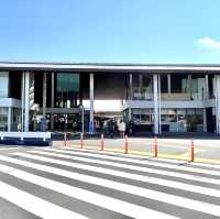【JR西日本宮島フェリー/広島県】海から弥山と大鳥居を望むフェリー