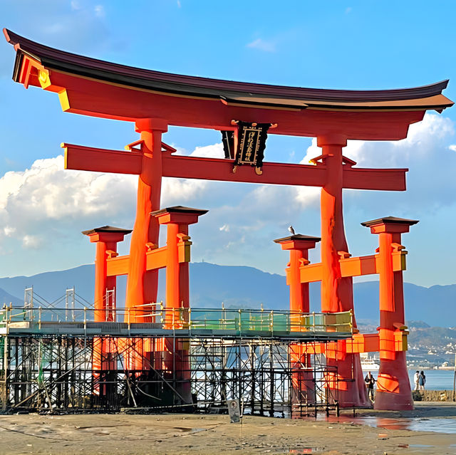 【厳島神社/広島県】海上の神秘的な光景