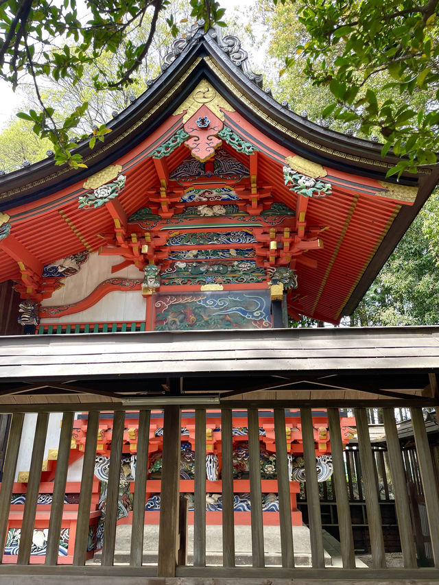 【拝島日吉神社/東京都】カラフルな色彩の本殿彫刻が必見！