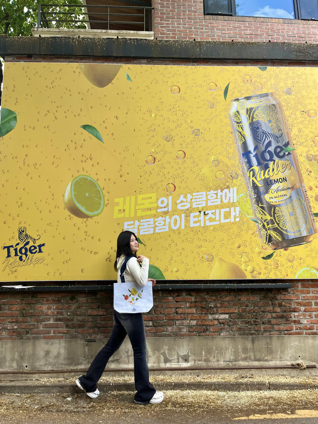 봄물씬 느낌 나는 팝업전시