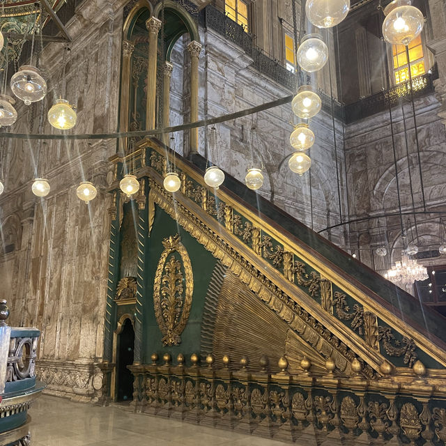 Royal mosque in the citadel 