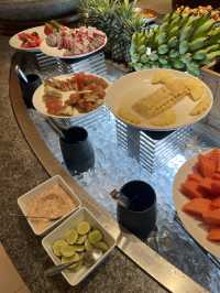 The Deck ห้องอาหาร breakfast buffet 