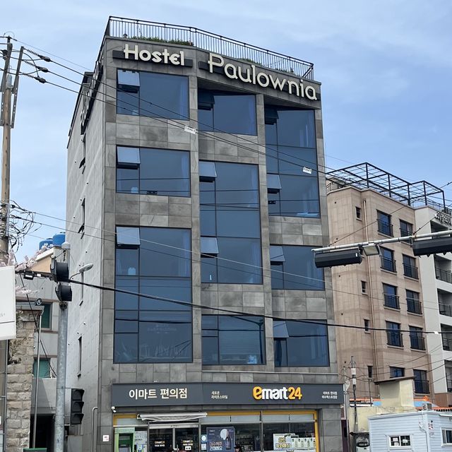 여수 엑스포역 통창뷰 감성숙소 폴로니아 호스텔