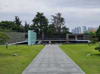 The visit to UN Memorial Cemetery in Busan
