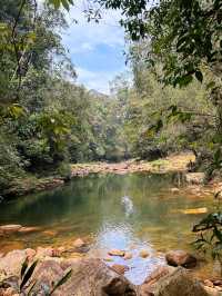 Crystal Clear Waterfall in Malaysia 