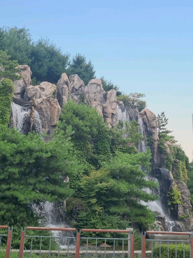 모담공원의 핫플레이스 모담폭포