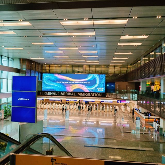 2nd time I visit Singapore and landing at Changi airport