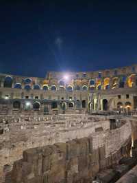 Rome Colosseum Day and Night