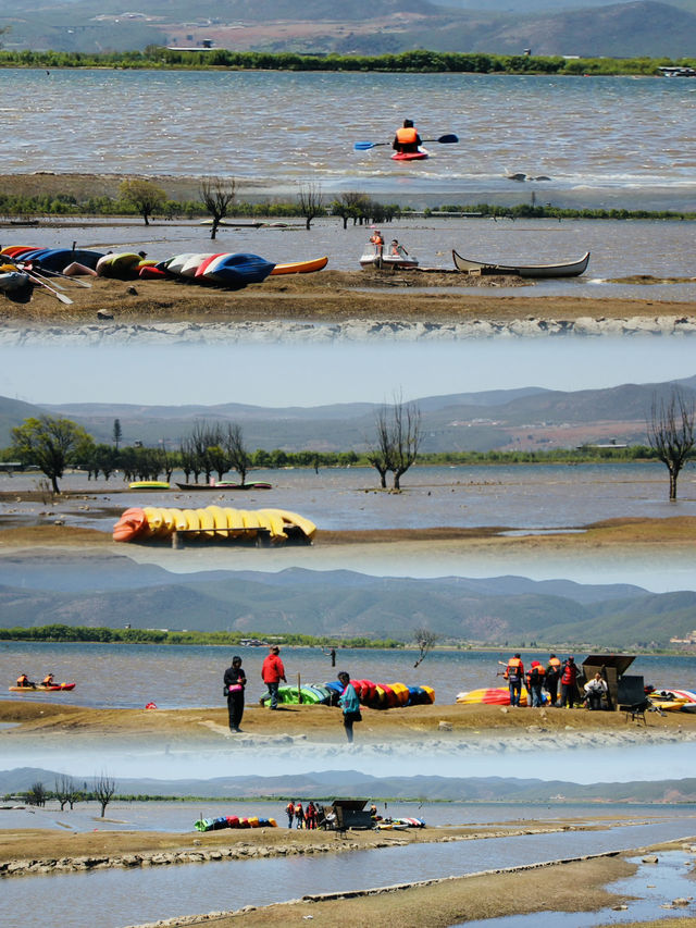 Kayaking Adventure at Lashihai: Battling Winds and Making Memories in Lijiang