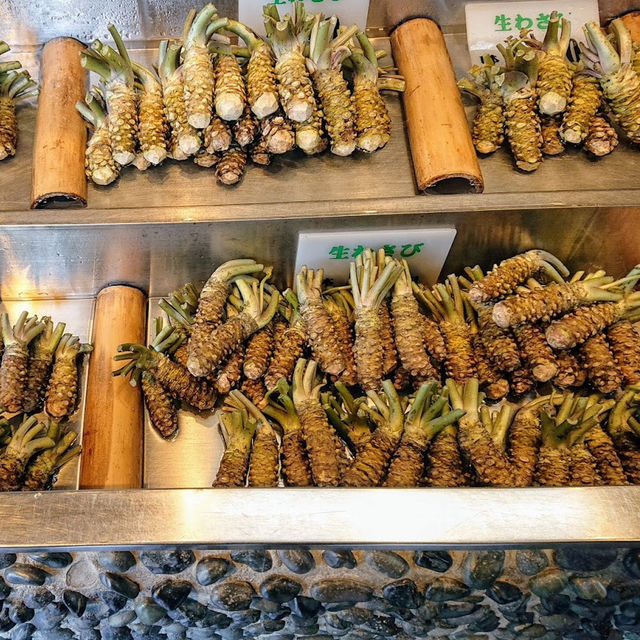 ร้านขายวาซาบิ Daio Wasabi Farm จ.นากาโนะ