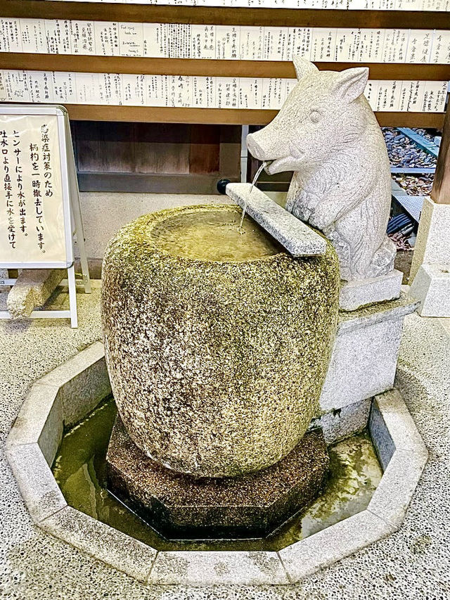 【京都府】猪だらけの境内