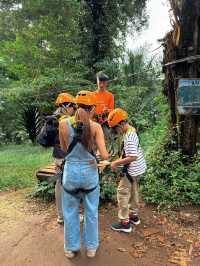 เที่ยวน้ำตก เล่นzipline ที่ลาวใต้