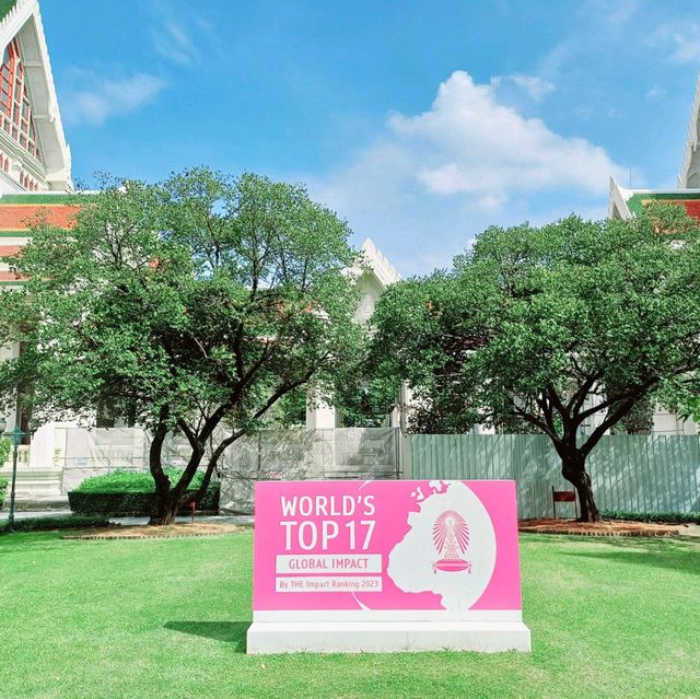 泰國曼谷著名校園景點:朱拉隆功大学，適合拍照📸打卡親子遊，曼谷市區非常值得一去的景點