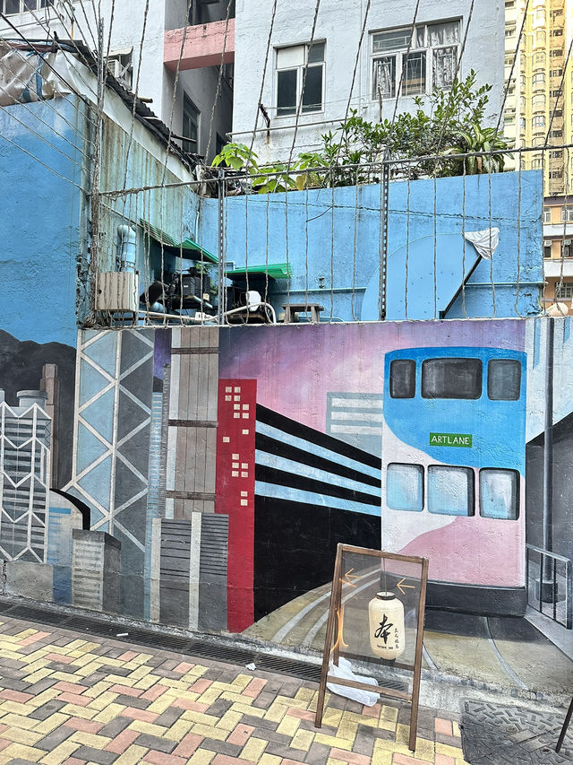 🇭🇰 色彩繽紛的香港版壁畫村🎨+西環美術館