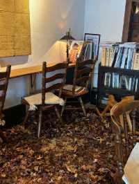 【福岡カフェ】落ち葉の絨毯が圧巻の素敵カフェ