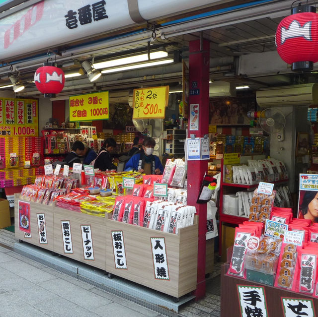 Souvenir Hunting on Nakamise Street!