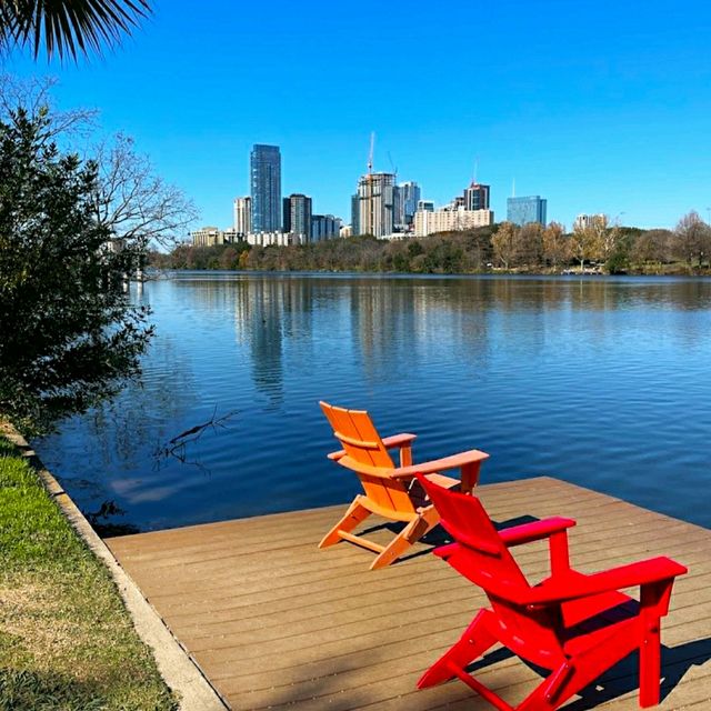 LADY BIRD LAKE HIKE AND BIKE TRAIL.