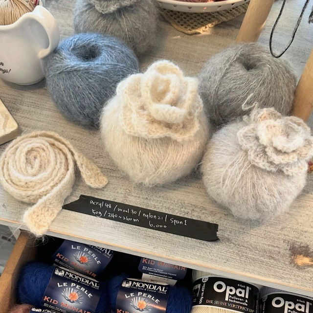 【韓国】手芸屋さんとカフェが一緒になった「nutten」🧶