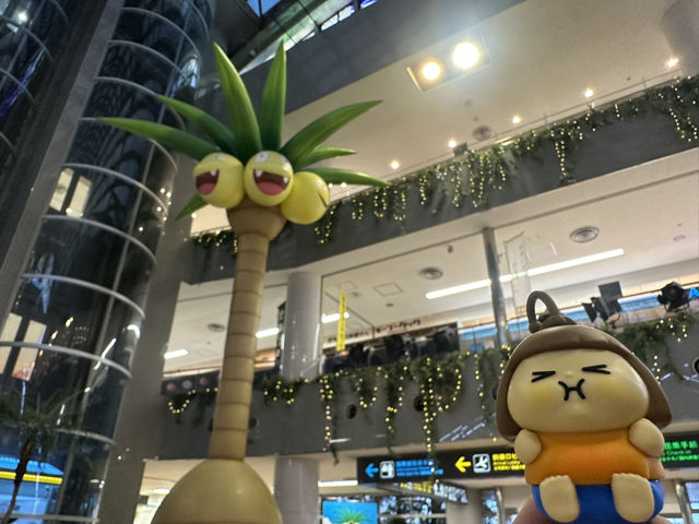 宮崎機場的椰蛋樹🌲與浪漫展望台🥰
