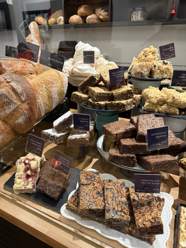 Everything looks delicious! Purebread Bakery + Coffee