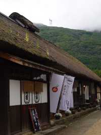 【大内宿】江戸時代にタイムスリップ！名物一本ネギ蕎麦🥢